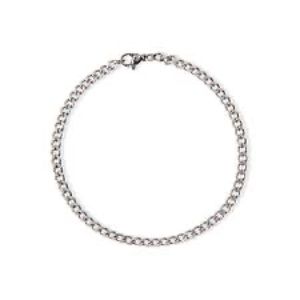 Oliver Cabell 4mm Cuban Chain Bracelet in Silver - 8”